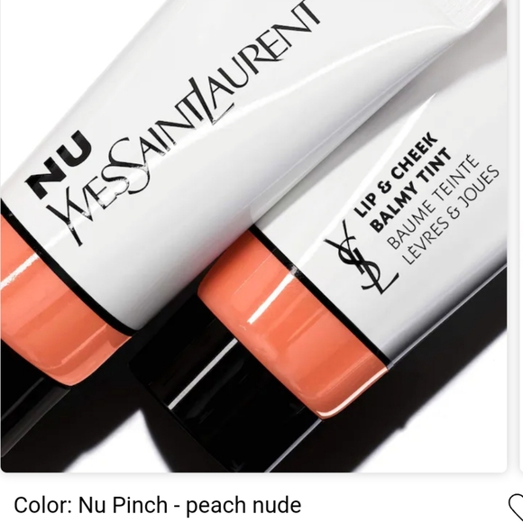 YSL NU LIP & CHEEK BALMY TINT with Hyaluronic Acid in NU PINCH - Picture 3 of 8